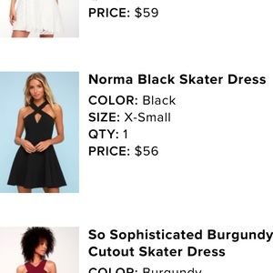 Lulus Black key hole dress